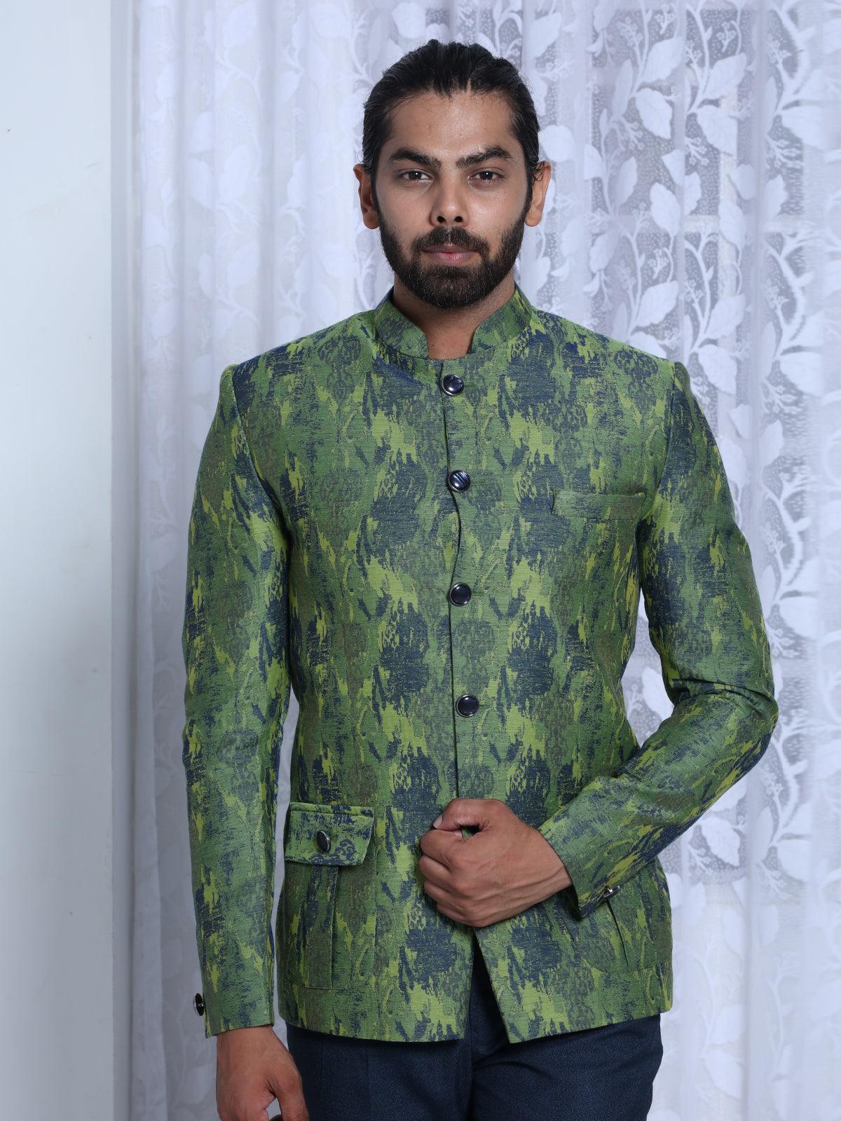 Men Full Sleeves Printed Woolen Jodhpuri Suit For Party Wear at Best Price  in Ludhiana | Arsh Clothing Co.